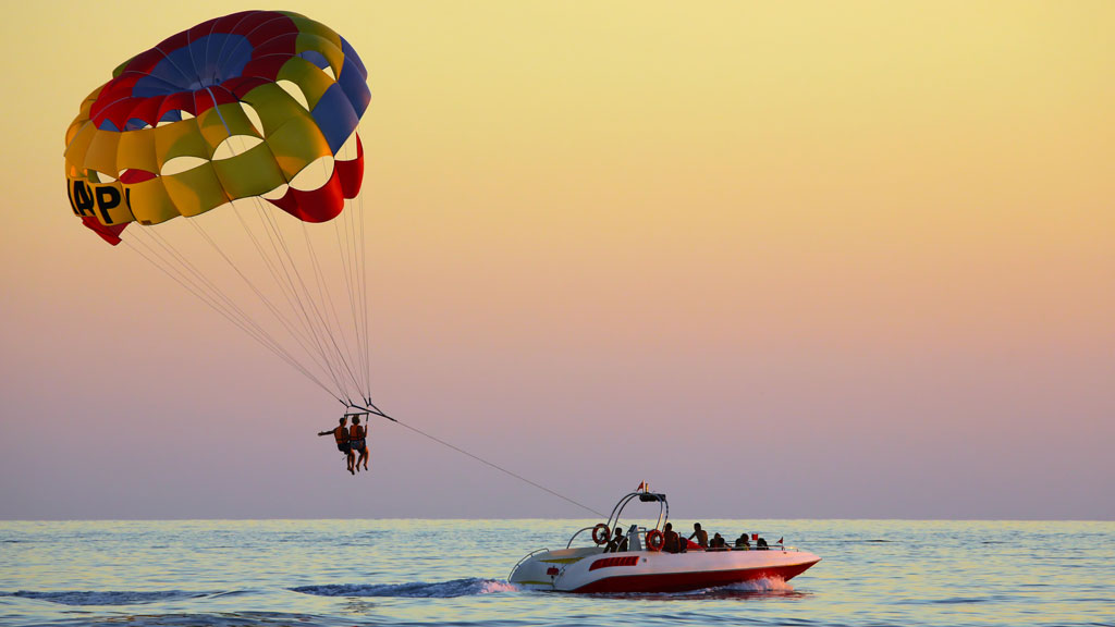 Indulge in Parasailing